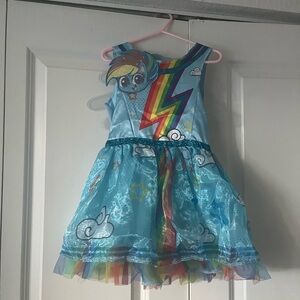 My Little Pony Blue Rainbow Kids Costume Dress